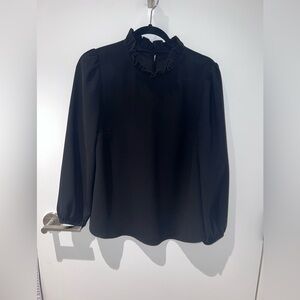 J.Crew Ruffle Collar Blouse